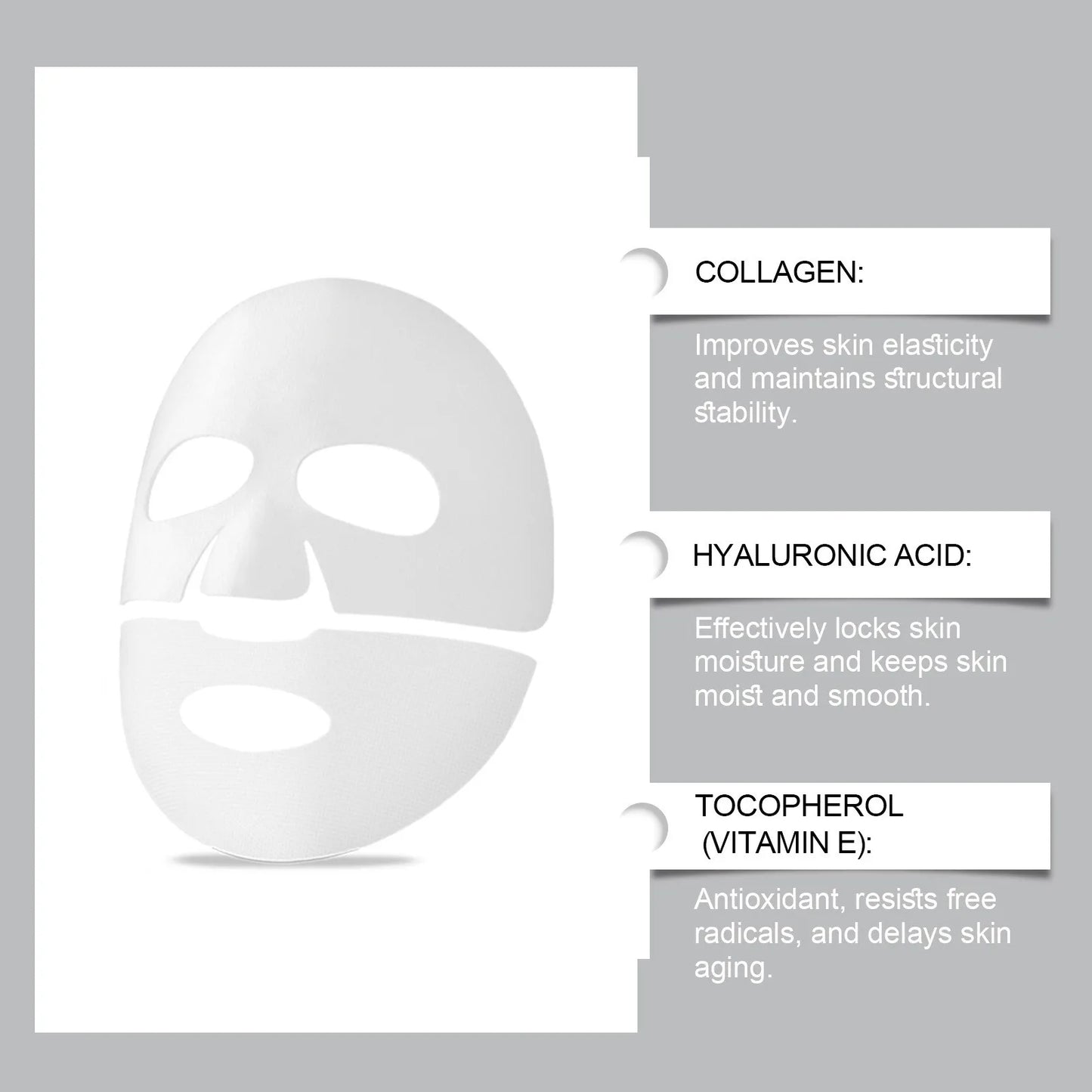 Bio Collagen True Deep Mask, Collagen Mask Overnight, Facial Care Collagen Mask Moisturizing Anti-Aging Mask (5Ml)