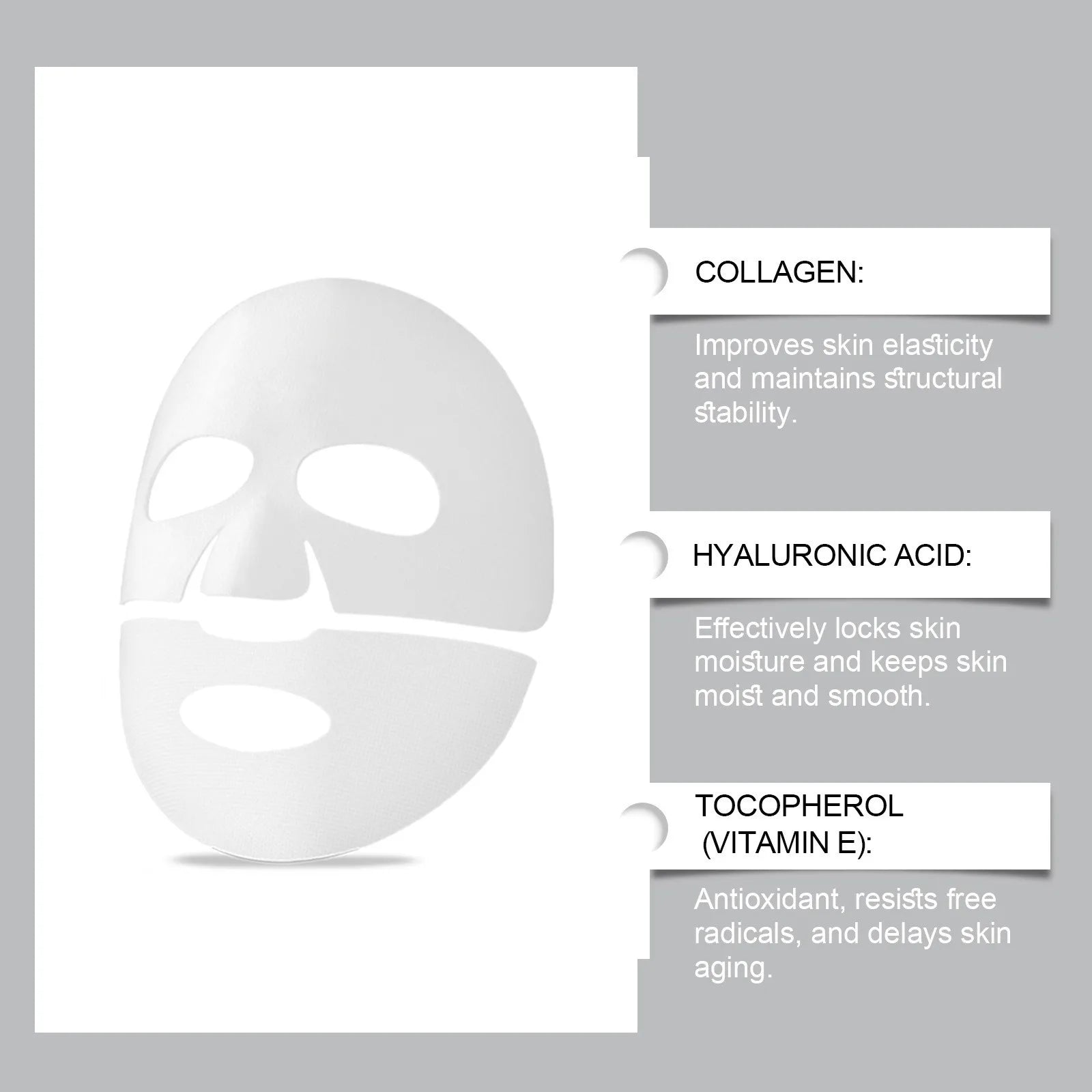 Bio Collagen True Deep Mask, Collagen Mask Overnight, Facial Care Collagen Mask Moisturizing Anti-Aging Mask (5Ml)