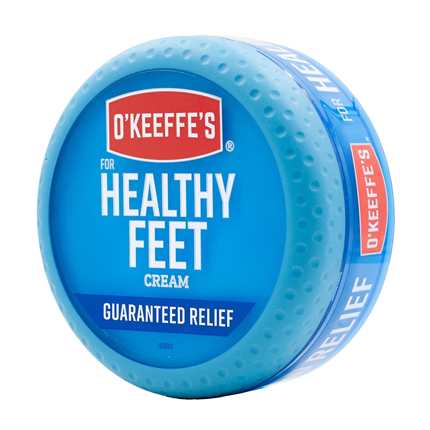 for Healthy Feet Foot Cream; Guaranteed Relief for Extremely Dry; Cracked Feet; Instantly Boosts Moisture Levels; 3.2 Ounce Jar; (Pack of 1)